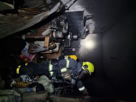 نوف هجليل: حريق في شقة سكنية يسفر عن اصابة حرجه